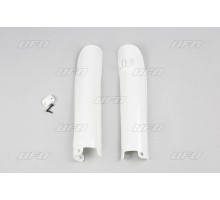 Чохли на передні амортизатори UFO ktm sx/sxf '01-'06, exc '01-'07 білі