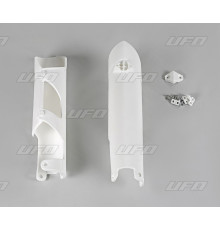 Чохли на передні амортизатори UFO ktm sx/sxf '07-'14, exc '08-'15 колір білий oem 7800109410004