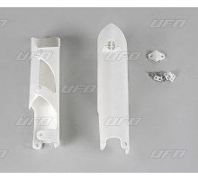 Чохли на передні амортизатори UFO ktm sx/sxf '07-'14, exc '08-'15 колір білий oem 7800109410004