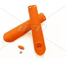 Кожухи (амортизатори) телескопів UFO передні ktm sx/sxf '15-'20, exc/excf '16-'20 tpi, колір помаранчевий