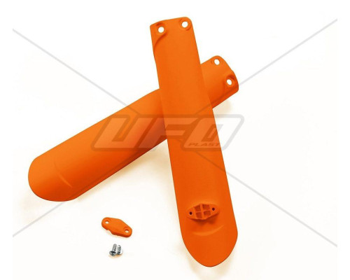Кожухи (амортизатори) телескопів UFO передні ktm sx/sxf '15-'20, exc/excf '16-'20 tpi, колір помаранчевий