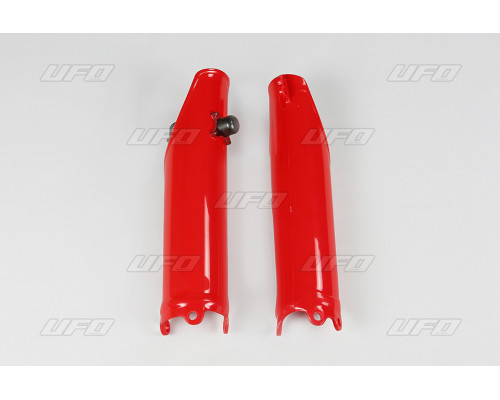 UFO передній телескоп ( амортизатор ) чохли з фіксатором HONDA crf 250r 10-18, crf 450r 09-12 червоний -