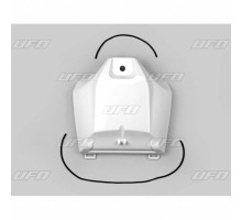 Кришка паливного баку UFO YAMAHA yzf 250 '19-'23, yzf 450 '18-'22, wr 250f '20-'25, wr 450f '19-'25 колір білий