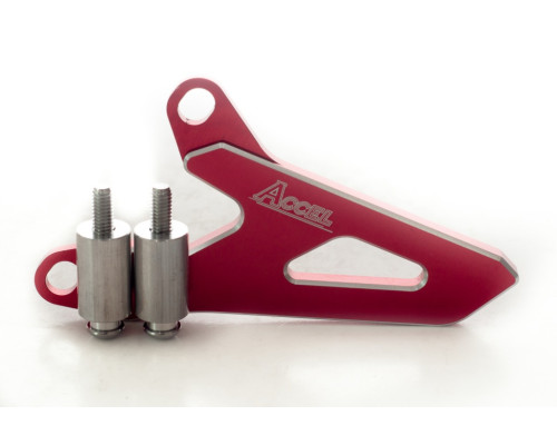 Захист передньої зірки accel HONDA crf 450r/rx '17-20 червоний