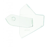 Polisport plastic graphic cover beta rr 2t/4t '20-'24 прозорий колір