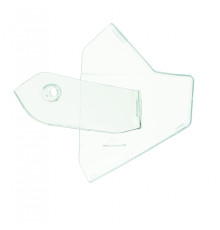 Polisport plastic graphic cover beta rr 2t/4t '20-'24 прозорий колір