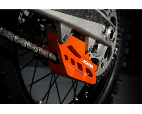 Направляюча ланцюг acerbis ktm sx / sx-f '07-22; exc / exc-f '08-'23; husqvarna tc / fc / fe /tx / fx '14-'22; gas gas ec / ec-e '17-'23, mc / mc-f '21-'23; sherco se-r / sef-r '20-'24 колір оранжевий