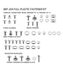 Набір пластикових гвинтів accel YAMAHA yzf 250/450 '06-09, wrf 250 '07-13, wrf 450 '07-11 (bkf-204)
