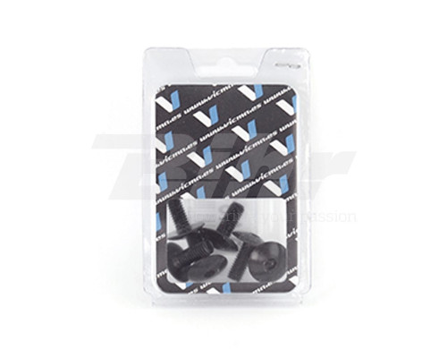 V parts (vicma) комплект болтів кришки m6x15 (6 шт.), колір чорний (ta615nr)