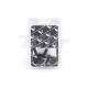V parts (vicma) комплект болтів кришки m6x15 (6 шт.), колір чорний (ta615nr)