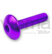 V parts (vicma) комплект болтів обтічника m6x20 (6шт) фіолетовий (шестигранник) (ta620li)