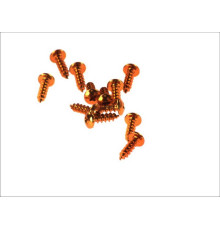 V parts (vicma) комплект болтів обтічника m6x22 (12шт) помаранчевий (rc620no)