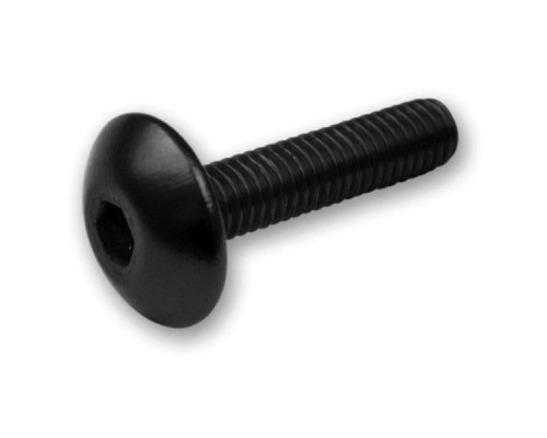 V parts (vicma) комплект болтів обтічника m6x30 (6шт) колір чорний (шестигранник) (ta630nr)