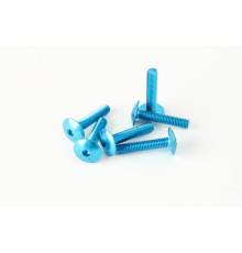 V parts (vicma) комплект болтів обтічника m6x30 (6 шт.) сині (шестигранні) (ta630az)