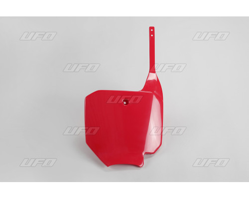 UFO номерний знак HONDA cr 80 '96-'02, cr 85 '03-'09 червоний