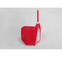 UFO номерний знак HONDA cr 80 '96-'02, cr 85 '03-'09 червоний