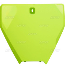 UFO стартовий номерний знак husqvarna tc 125 16-20, tc 250 17-20, tc 300 16-18, fc 250/350/450 16-20 fluoресцентно-жовтий