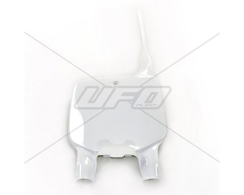 UFO стартовий номер kawasaki kx 125/250/500 '96-'02 білий
