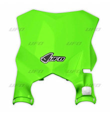 Стартовий номер  UFO kawasaki kxf 250 17-19, kxf 450 16-19 fluoресцентно-зелений (ступінь з кришками амортизаторів)