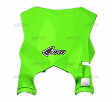 Стартовий номер  UFO kawasaki kxf 250 17-19, kxf 450 16-19 fluoресцентно-зелений (ступінь з кришками амортизаторів)