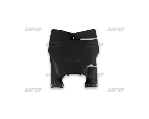 Стартовий номер UFO ktm sx 85 '18-'20 чорний (сцена з кришками амортизаторів)