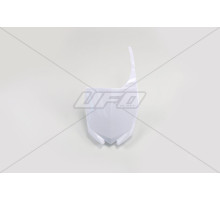 UFO стартовий номер YAMAHA yz 125/250 '15-'18, yzf 250 '10-'18,yzf 450 '10-'17, білий, білий