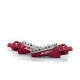 Підніжки accel HONDA crf 250/450r,x '04-'17,crf150r '07-'16,cr125/250 '02-'07,алюміній 7075,колір червоний,ширина регулюється