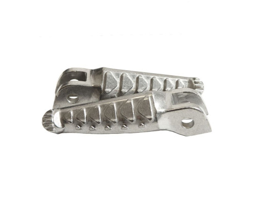 Biketec parts комплект підніжок (підставки для ніг) ducati 899 panigale '14-15, 1199 panigale '12-14 колір срібло