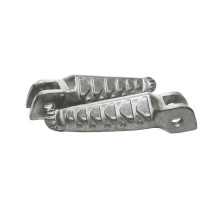 Biketec parts комплект підніжок (підставки для ніг) ducati 899 panigale '14-15, 1199 panigale '12-14 колір срібло
