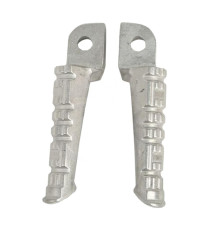 Biketec parts комплект підніжок (підставки для ніг) hyosung gt 250r '04-17, gt 650r '04-17 колір срібло