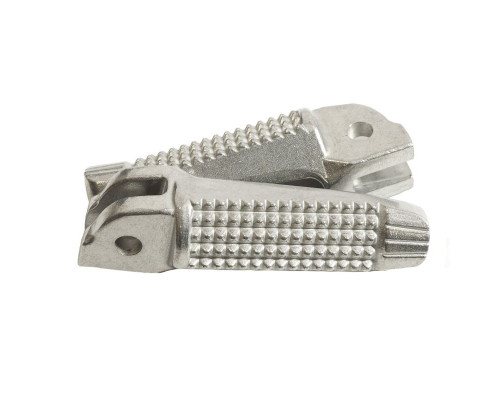 Biketec parts комплект підніжок водія (підставки для ніг) bmw k 1300s/r '08-13, k 1200r/s '03-08, f 800r '05-13, r 1200s hp2 '04-06 колір срібло
