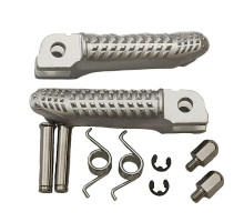 Biketec parts комплект підніжок водія (підставки для ніг) в комплекті з кріпленнями bmw s 1000rr '15-17 колір срібло