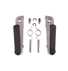 Biketec parts комплект підніжок водія (підніжки) в комплекті з кріпленнями HONDA cbr 250 '86-94, nsr 250 '85-96, vfr 400 '87-92, (оригінальна заміна)