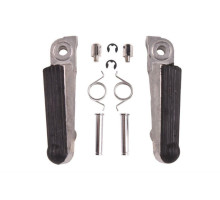 Biketec parts комплект підніжок водія (підніжки) в комплекті з кріпленнями HONDA cbr 250 '86-94, nsr 250 '85-96, vfr 400 '87-92, (оригінальна заміна)