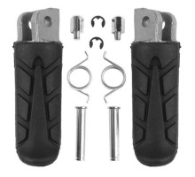Biketec parts комплект підніжки водія в комплекті з кріпленнями HONDA cbr 600 '95-98, ntv 650 '88-97, cb 750 '92-02, vfr 800 '98-01, cbr 1000 '87-98, cb 900 '02-05, cbr 900rr '92-95, cb 1000 93-97, (оригінальна заміна)