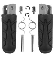 Biketec parts комплект підніжки водія в комплекті з кріпленнями HONDA cbr 600 '95-98, ntv 650 '88-97, cb 750 '92-02, vfr 800 '98-01, cbr 1000 '87-98, cb 900 '02-05, cbr 900rr '92-95, cb 1000 93-97, (оригінальна заміна)
