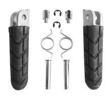 Biketec parts комплект підніжок водія (підніжки) в комплекті з кріпленнями HONDA cbr 600 '99-06, vfr 800 '98-06, cbr 1100xx '97-07, (оригінальна заміна)