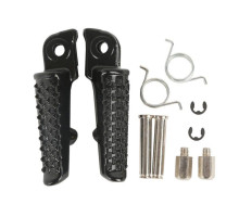 Biketec parts комплект підніжок водія (підставки для ніг) в комплекті з кріпленнями HONDA cbr 600rr '03-06, cbr 1000 rr '04-14, cbr 1000r '08-11 колір чорний