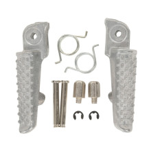 Biketec parts комплект підніжок водія (підніжки) в комплекті з кріпленнями HONDA cbr 600rr '07-14 колір срібло