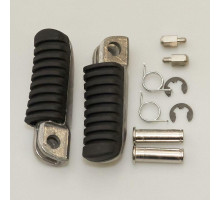 Biketec parts комплект підніжки водія в комплекті з кріпленнями kawasaki zrx 400 '93-07, zrx 1100/1200 '97-11, z 750/1000 '03-06, ex 250/r '08-13, zzr 1100 '93-02, zx-9r '94-97, (оригінальна заміна)