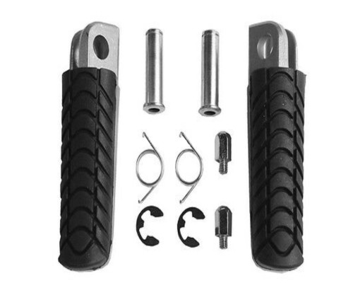 Biketec parts комплект підніжок водія (підніжки) в комплекті з кріпленнями kawasaki zzr 1400 '06-21, gtr 1400 / zx-14 '06-12, (оригінальна заміна)