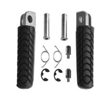 Biketec parts комплект підніжок водія (підніжки) в комплекті з кріпленнями kawasaki zzr 1400 '06-21, gtr 1400 / zx-14 '06-12, (оригінальна заміна)