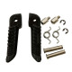 Biketec parts rider комплект підніжок (підставки для ніг) в комплекті з кріпленнями suzuki gsxr 600/750/1000 '01-12 колір чорний