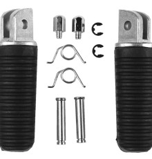 Biketec parts комплект підніжки водія в комплекті з кріпленнями YAMAHA xj 600 '92-03, yzf r6 '98-06, yzf r1 '99-09, fz6 fazer '00-08, tdm 900 '02-09, xj 900 '95-03, bt 1000 bulldog '02-04, (оригінальна заміна)