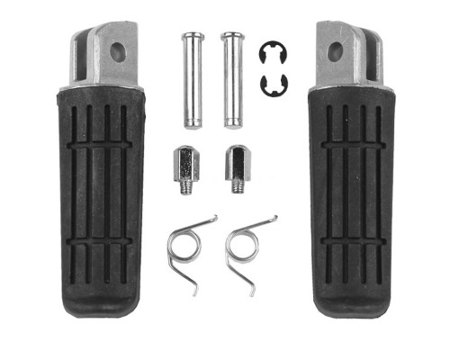 Biketec parts комплект підніжки водія в комплекті з кріпленнями YAMAHA xj 600 '92-03, yzf r6 '98-06, yzf r1 '99-09, fz6 fazer '00-08, tdm 900 '02-09, xj 900 '95-03, bt 1000 bulldog '02-04, (оригінальна заміна)
