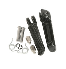 Biketec parts комплект підніжок водія (підставки для ніг) в комплекті з кріпленнями YAMAHA yzf r1 '98-11, yzf r6 '99-12, yzf r6s '03-09 колір чорний