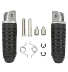 Biketec parts комплект підніжок водія (підніжки) в комплекті з кріпленнями suzuki gsx 1300r hayabusa '99-12, gsx 650 '08-12, gsx 1400 '02-08, gsf 1200 bandit '95-06, dl 650/1000 '02-19, (оригінальна заміна)