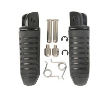 Biketec parts комплект підніжок водія (підніжки) в комплекті з кріпленнями suzuki gsx 1300r hayabusa '99-12, gsx 650 '08-12, gsx 1400 '02-08, gsf 1200 bandit '95-06, dl 650/1000 '02-19, (заміна на оригінал) колір чорний