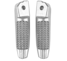Biketec parts bmw k 1300s/r '08-13, k 1200r/s '03-08, f 800r '05-13, r 1200s hp2 '04-06 комплект підніжок (підставки для ніг) колір срібло