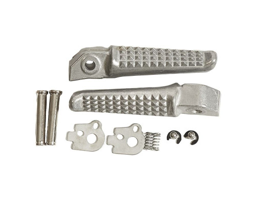Biketec parts комплект підніжок для пасажирів (підніжки) в комплекті з кріпленнями HONDA cb 1300 '03-12 колір сріблястий
